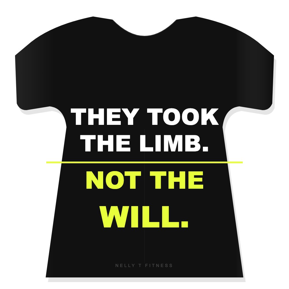 They Took The Limb. Not The Will.